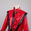 Kids' Halloween Thriller Cosplay Costume Faux Leather Jacket and Pants Two Piece Set for Party