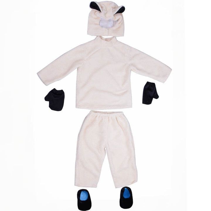 Kids' Halloween Animal Costume Plush Dress Up with Hood
