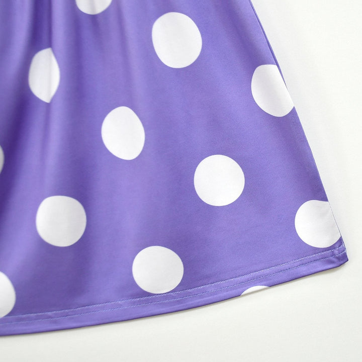 Kids' Halloween Costumes for Princess Polka Dot Ruffle Dress