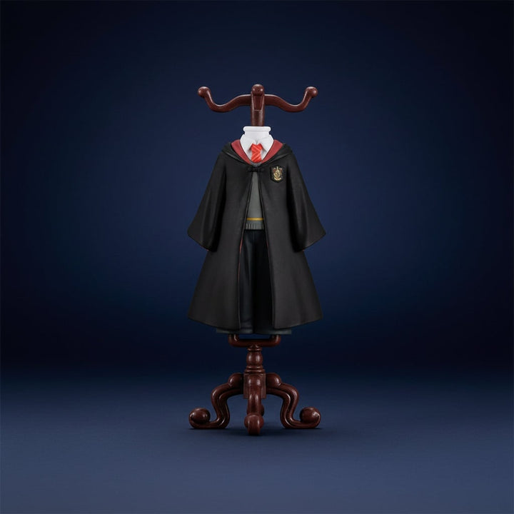 Halloween Wizard Collectible Figurine with School Uniform Robe and Display Stand