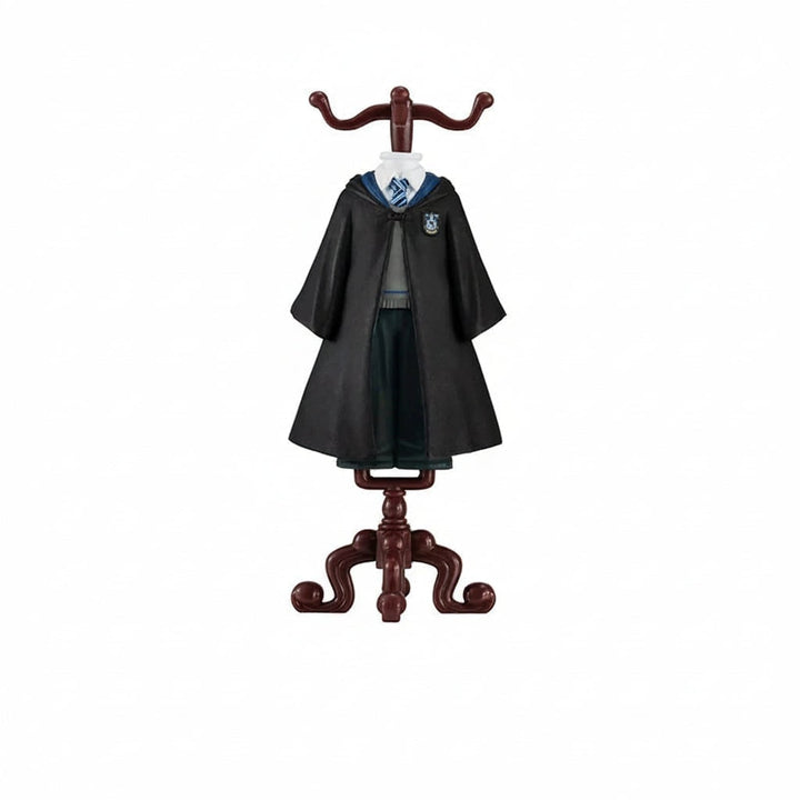 Halloween Wizard Collectible Figurine with School Uniform Robe and Display Stand