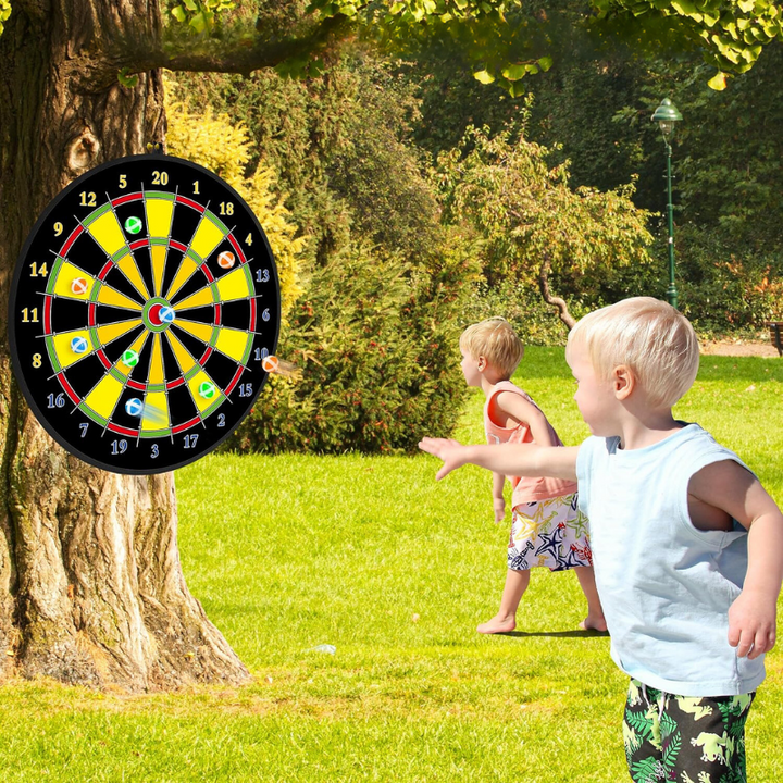 Large Target for Children with Sticky Balls and Darts – PlayTarget