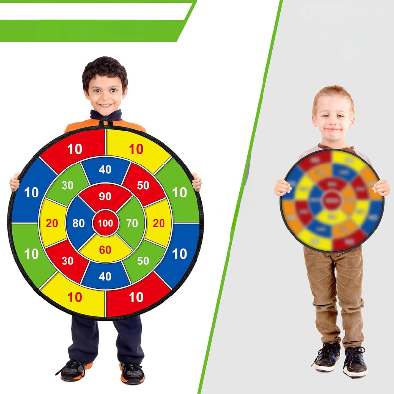 Large Target for Children with Sticky Balls and Darts – PlayTarget