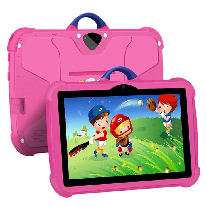 7-Inch Kids Tablet | Cartoon Pattern & Android | 64GB Storage