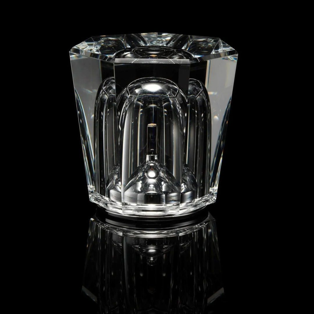 VÉLORIA Crystal Table Lamp | Diamond-Shaped Design & 360° Light Play | Cordless & USB Rechargeable | Up to 12 Hours of Light