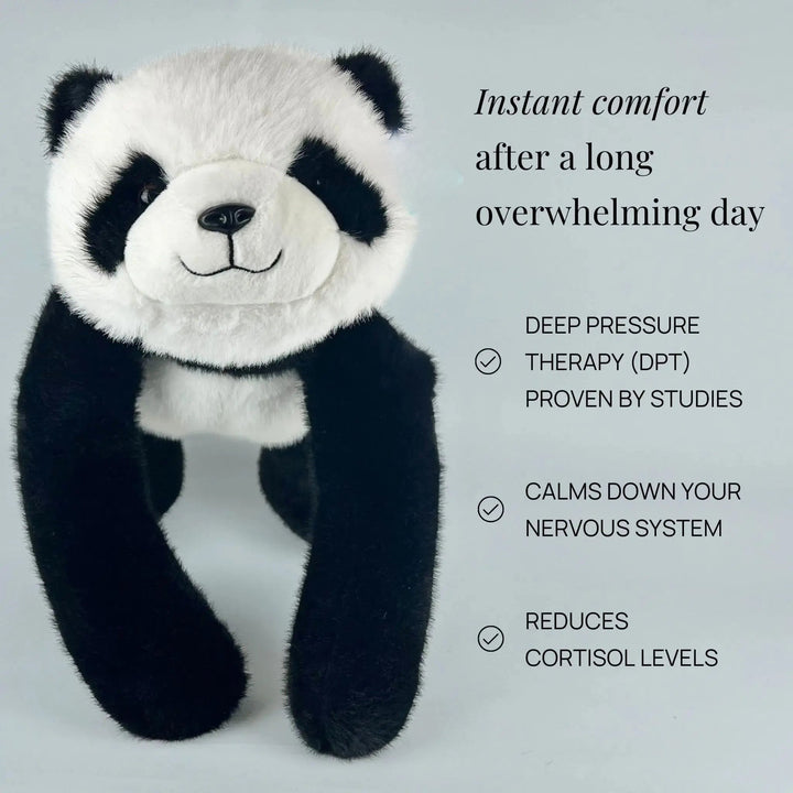 Stress-Relieving Plush Toy with Long Hugging Arms, 18 in Soft Cuddly Toy