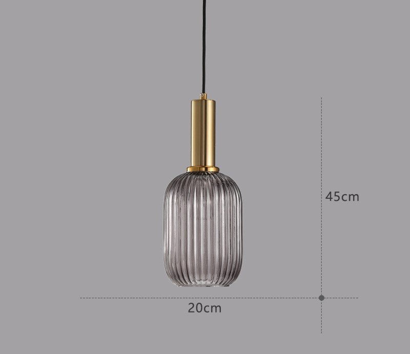 Retro Glass Pendant Lamp – ColorVibe