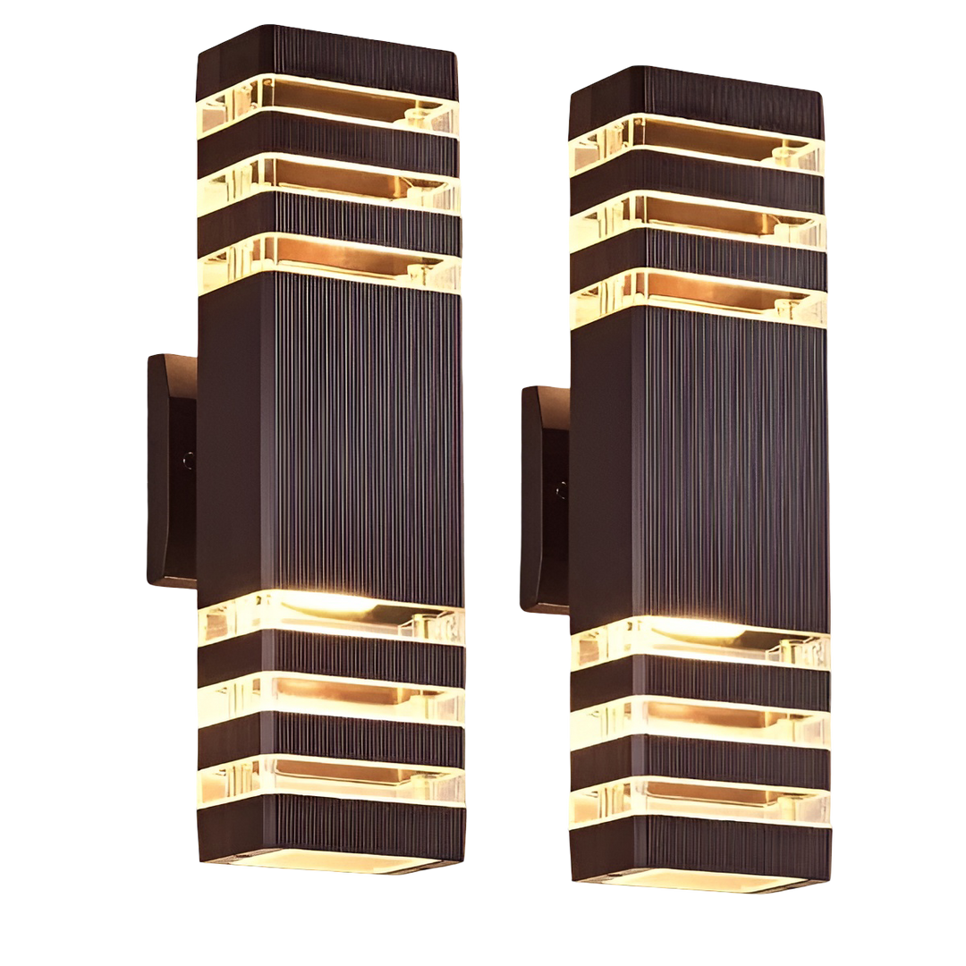 LED outdoor wall light – modern up and down light | Weatherproof