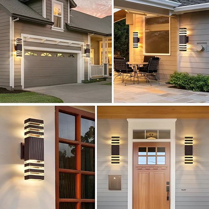 LED outdoor wall light – modern up and down light | Weatherproof