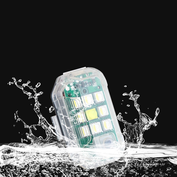 LED Strobe Light Wireless Remote Control Waterproof Motorcycle Tail Warning