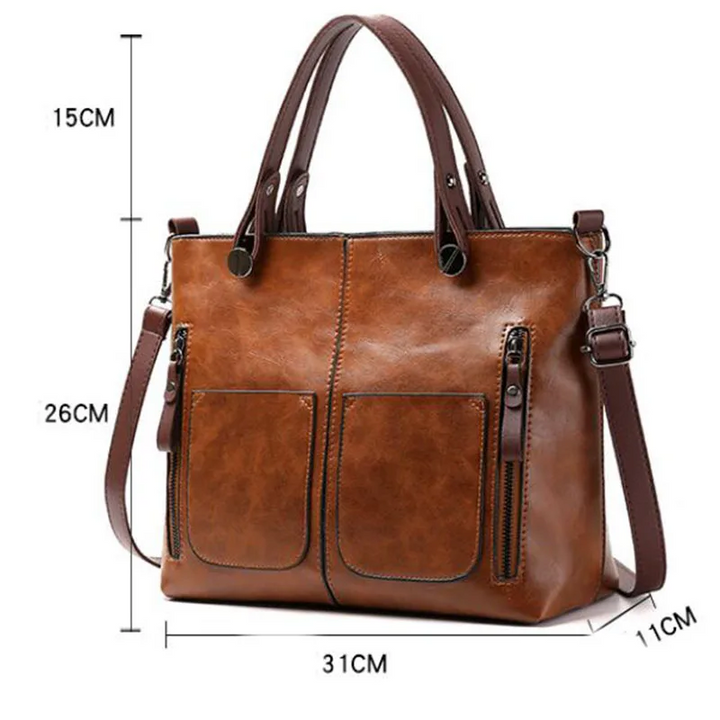 Lievehart Leather Shoulder Bag | Elegant and Durable | Adjustable Strap