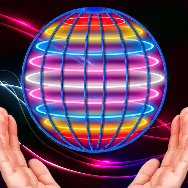 Flying Magic Ball with LED Lighting - Boomerang Drone Toy for Children