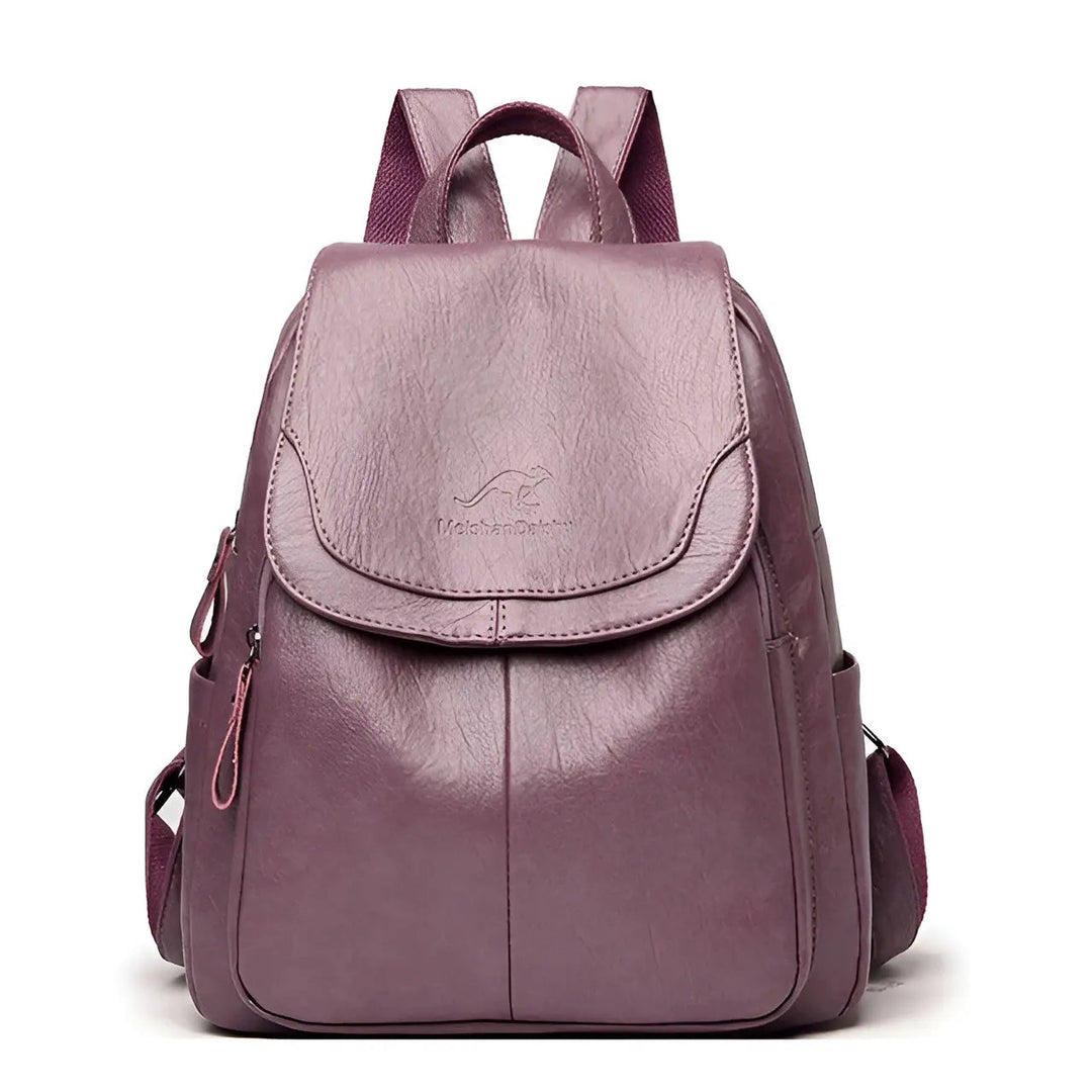 Isabella Vintage Leather Backpack for Women