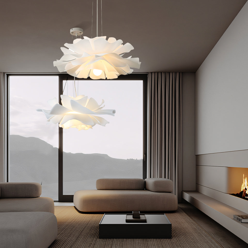 Gupton Nordic Lotus Flower Pendant Light