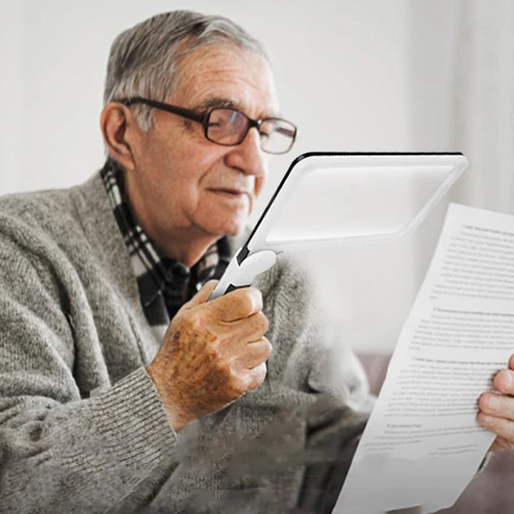 Full-Page Handheld Magnifying Glass