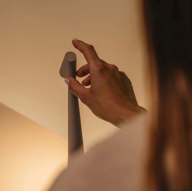 Rechargeable LED Table Lamp | Polycarbonate | 2700 K Warm White | 3 Brightness Levels