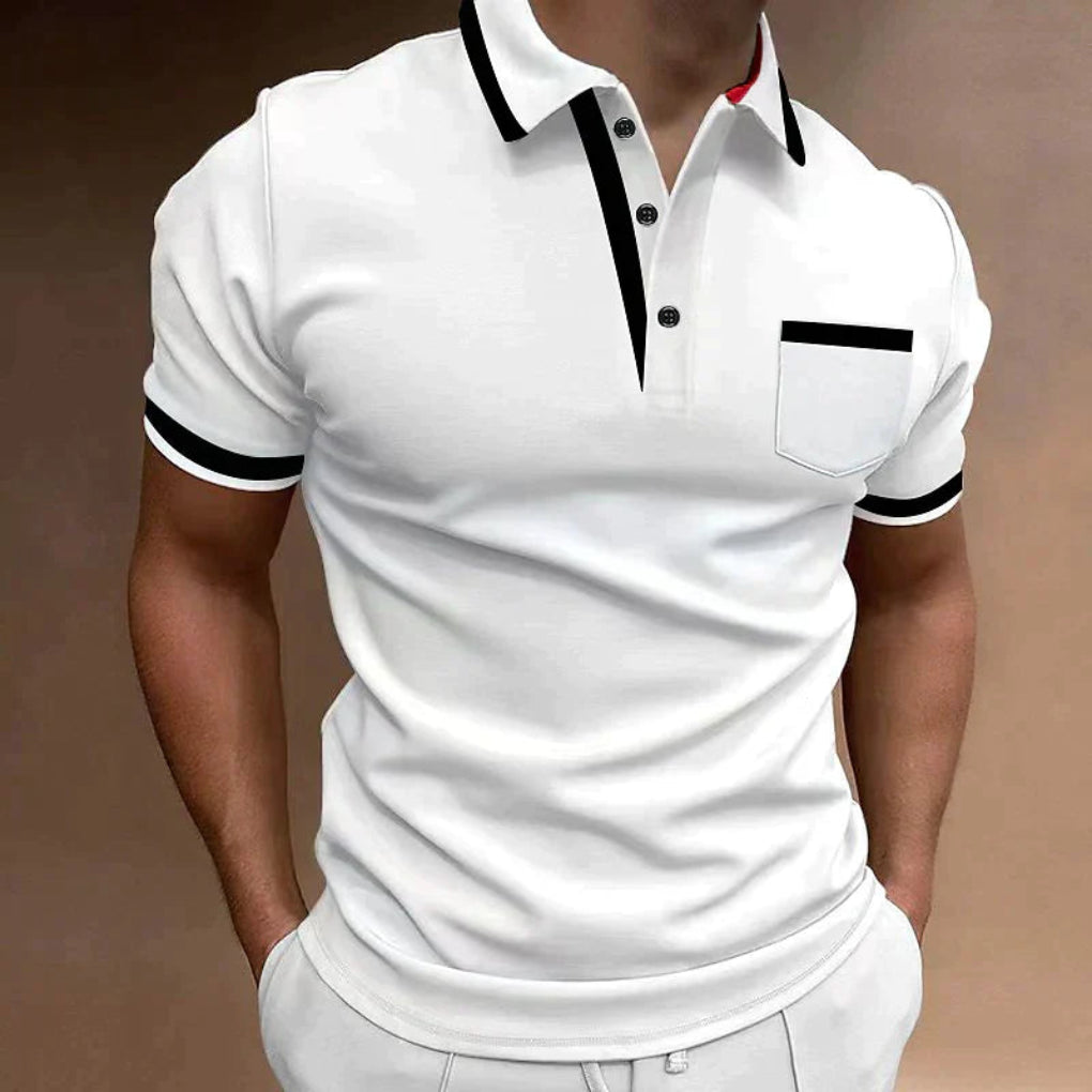 Classic Men’s Polo Shirt Timeless Fit, Everyday Elegance