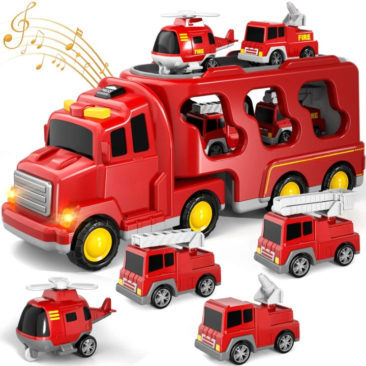 Magic Car City with Light and Sound Effects