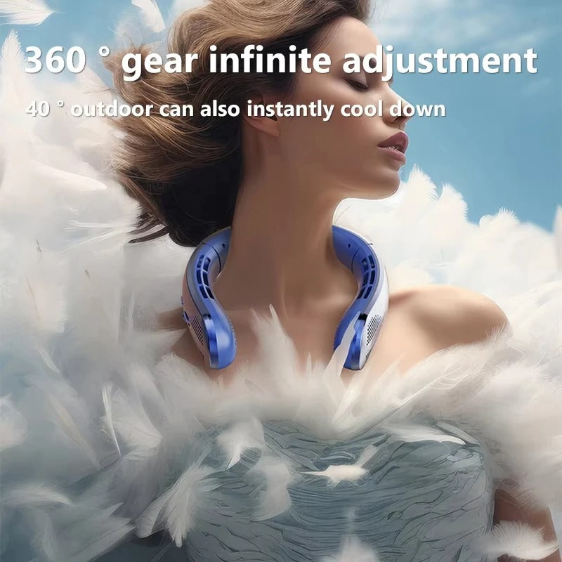 8000mAh USB Neck Fan