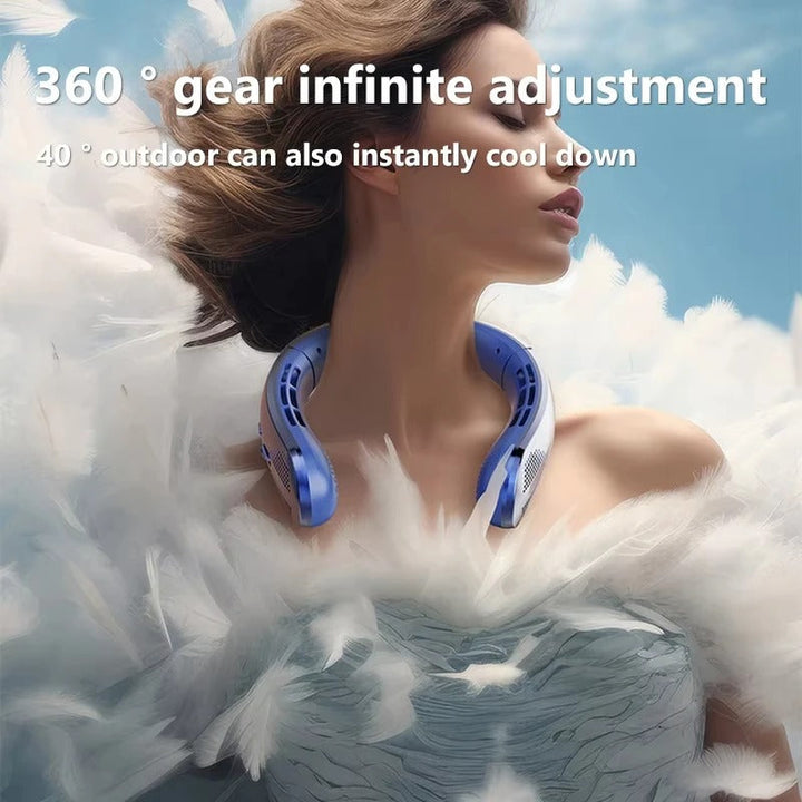 8000mAh USB Neck Fan