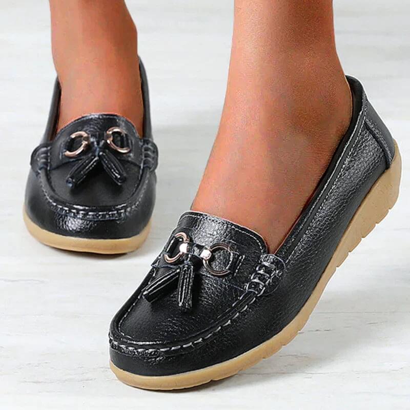 Orthopaedic Leather Loafers – Isabella