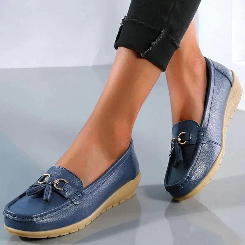 Orthopaedic Leather Loafers – Isabella