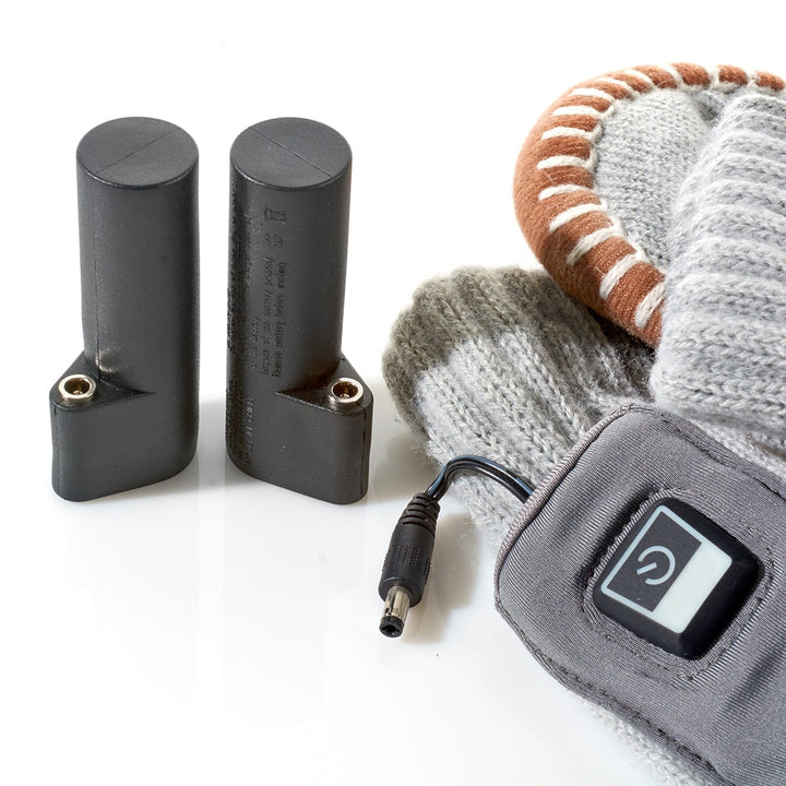 Men's Heated Socks Slipper with Rechargeable Battery and Non-Slip Grippers for Foot Warmer