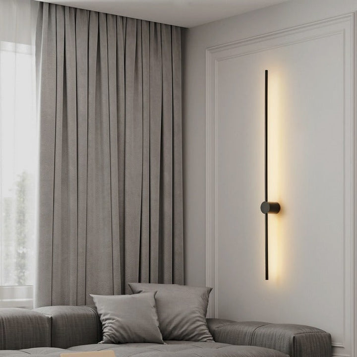 Modern Contemporary Linear LED Wall Sconce with Indirect Backlighting