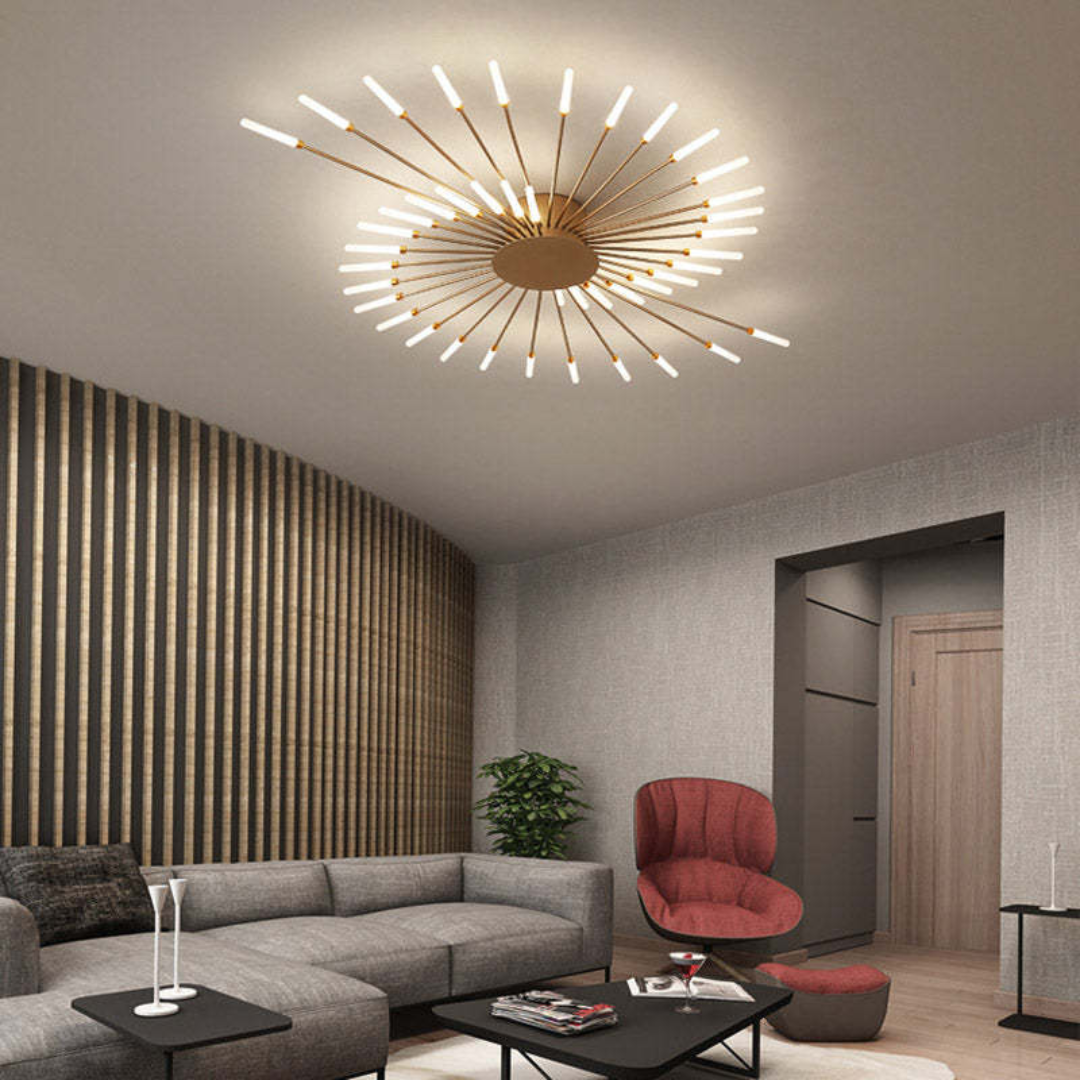 Large Modern LED Ceiling Lamp | LumenMax | Energy Saving