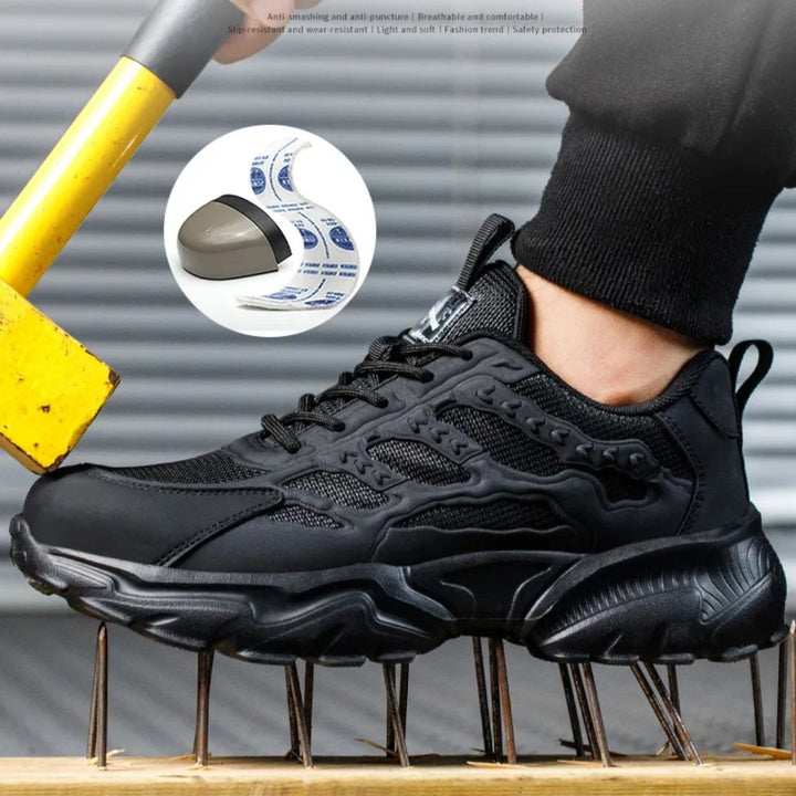 Indestructible Steel Toe-Cap Work Shoes - Safety and Comfort