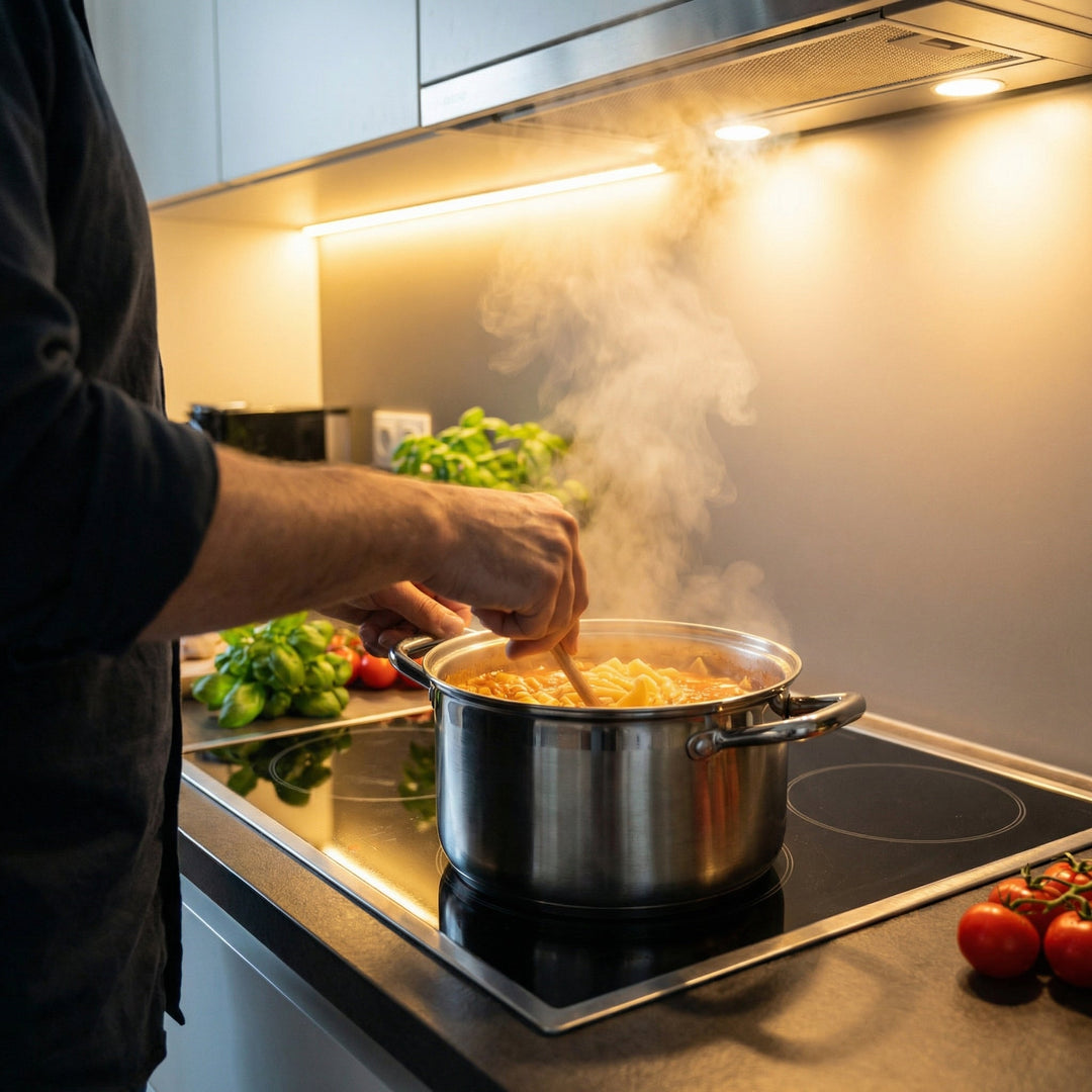 Titanium Cooking Pot with Lid, PFAS-Free