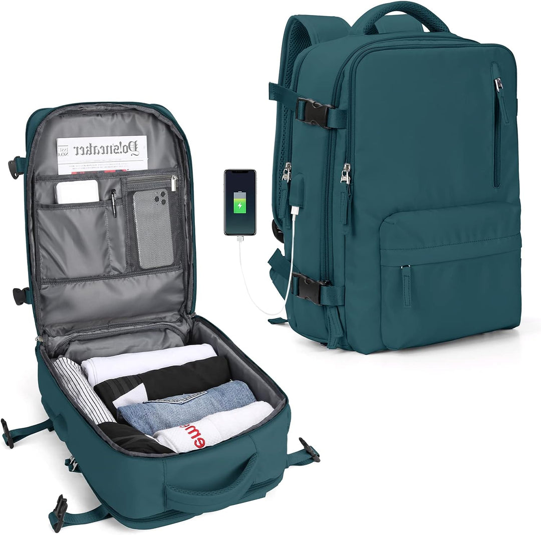 Multi-Compartment Laptop Bag with Adjustable Strap