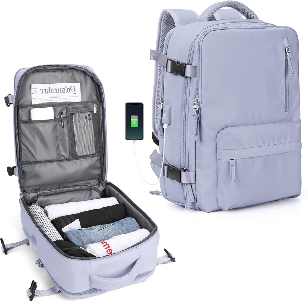 Multi-Compartment Laptop Bag with Adjustable Strap
