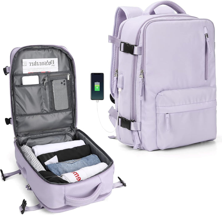 Multi-Compartment Laptop Bag with Adjustable Strap