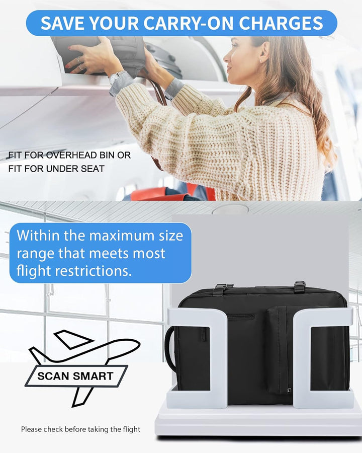Multi-Compartment Laptop Bag with Adjustable Strap