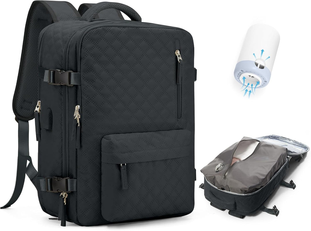 Multi-Compartment Laptop Bag with Adjustable Strap