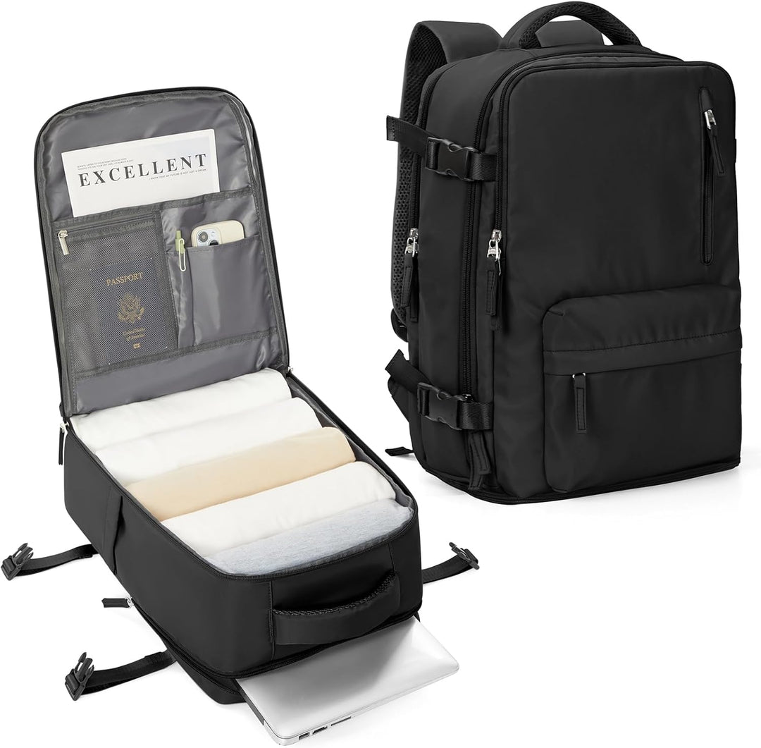 Multi-Compartment Laptop Bag with Adjustable Strap