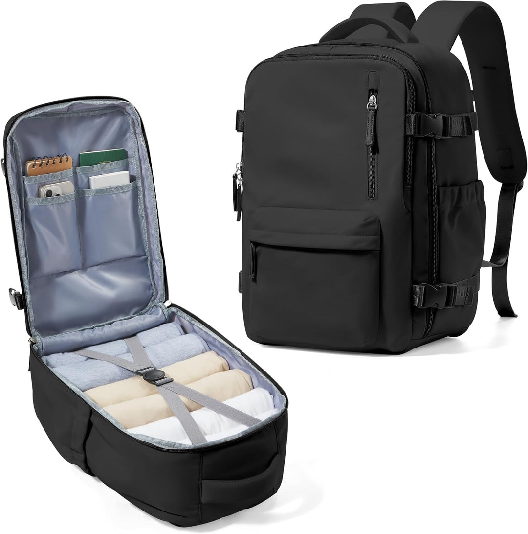 Multi-Compartment Laptop Bag with Adjustable Strap