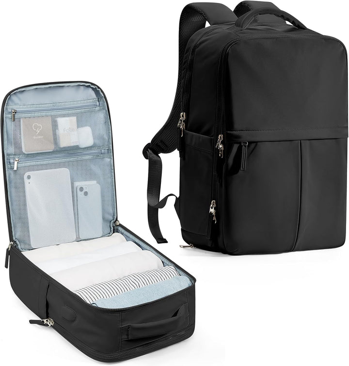 Multi-Compartment Laptop Bag with Adjustable Strap