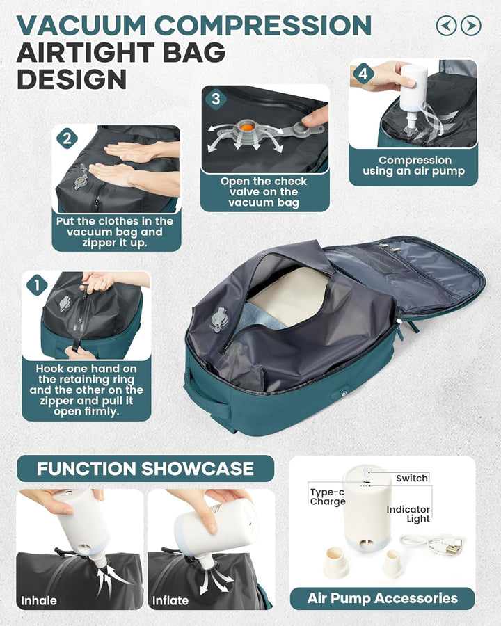 Multi-Compartment Laptop Bag with Adjustable Strap
