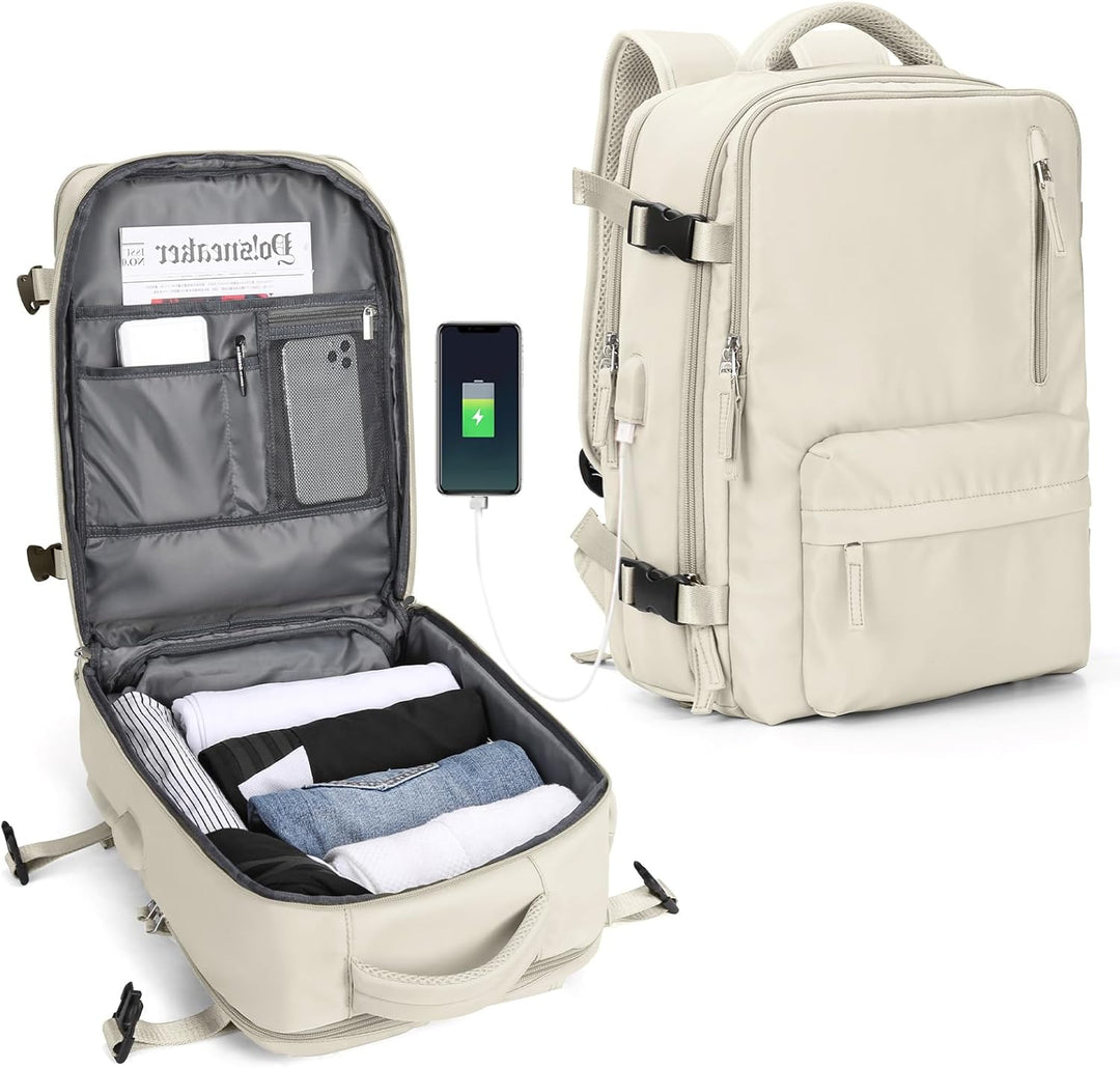 Multi-Compartment Laptop Bag with Adjustable Strap