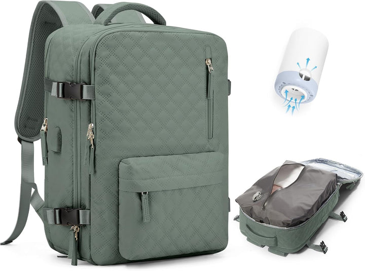 Multi-Compartment Laptop Bag with Adjustable Strap