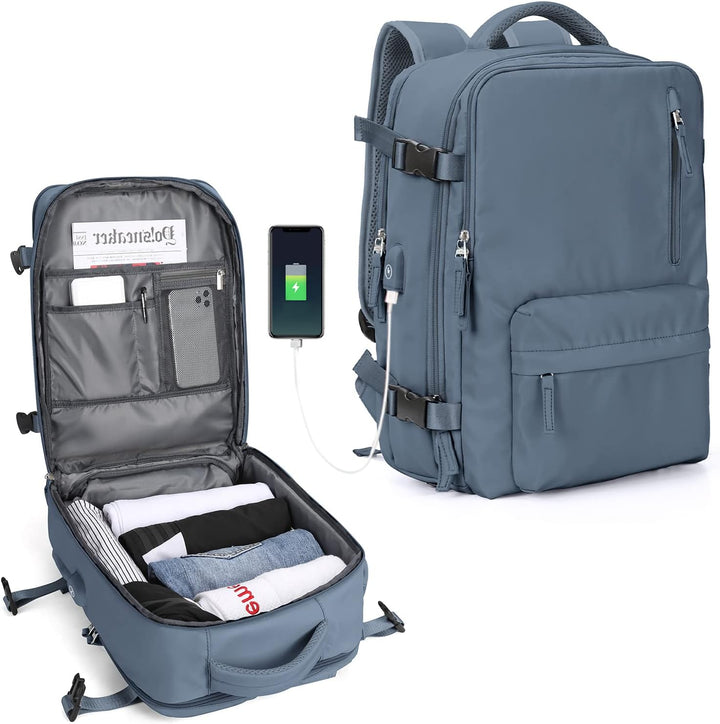 Multi-Compartment Laptop Bag with Adjustable Strap