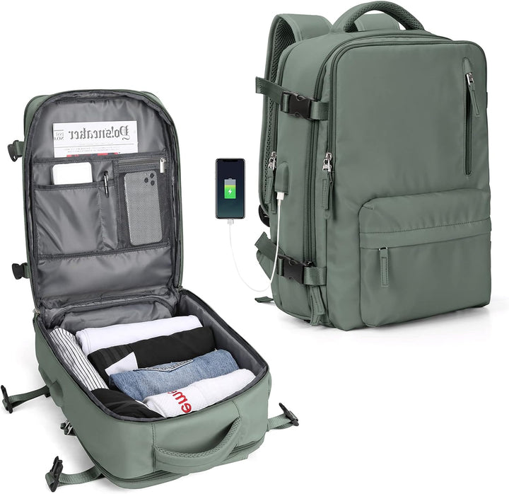 Multi-Compartment Laptop Bag with Adjustable Strap