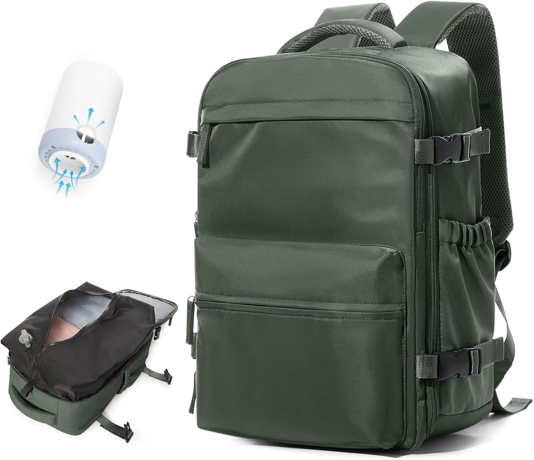 Multi-Compartment Laptop Bag with Adjustable Strap
