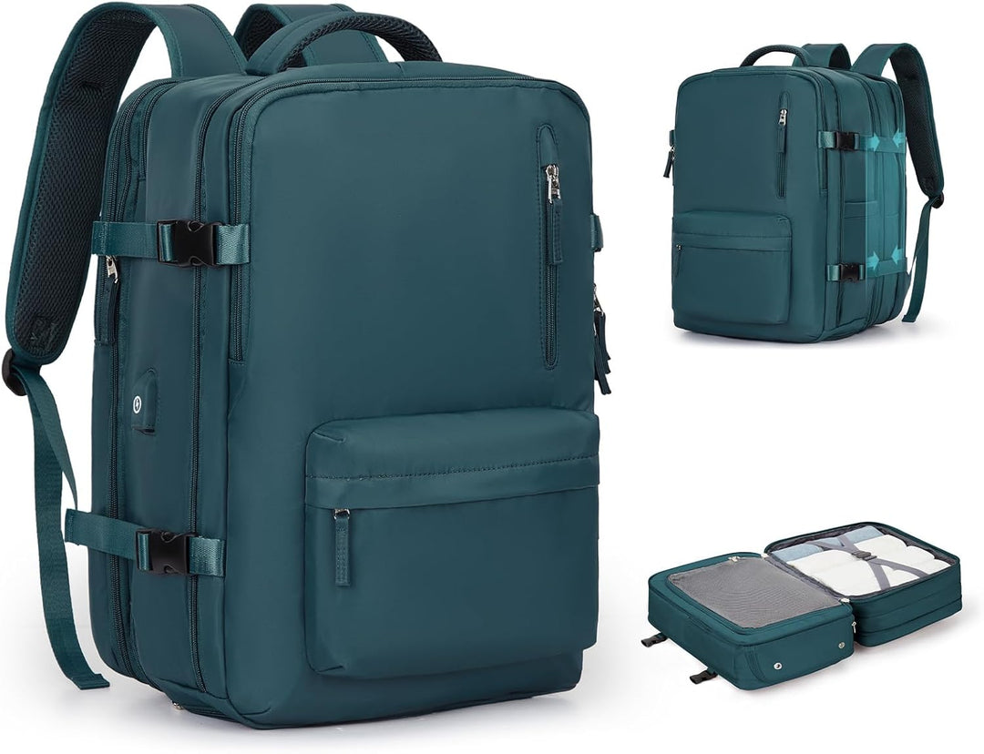 Multi-Compartment Laptop Bag with Adjustable Strap