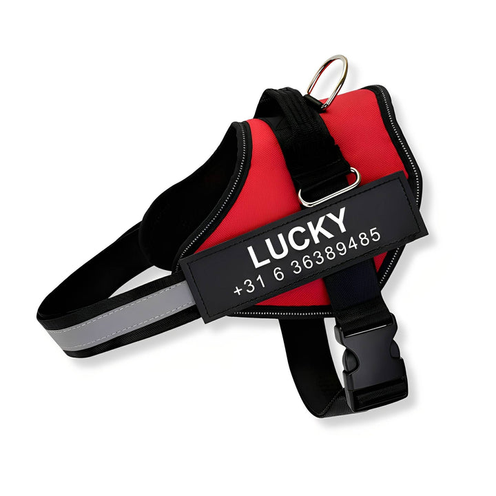 Personalisable Dog Harness – Reflective and Supportive Design