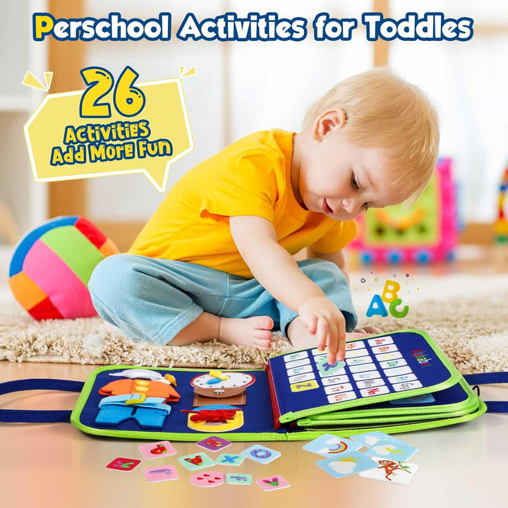 Montessori Busy Board Toy for Children - Educational