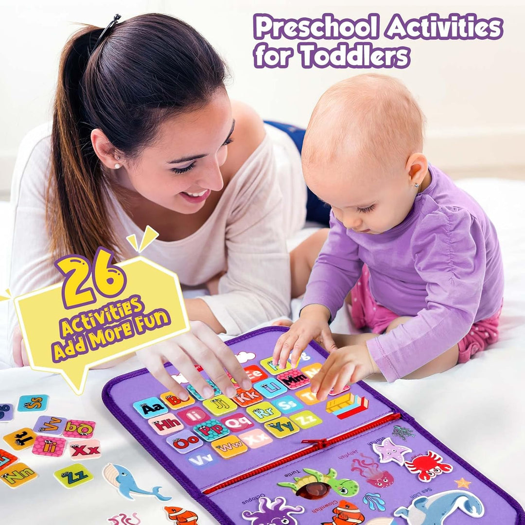 Montessori Busy Board Toy for Children - Educational