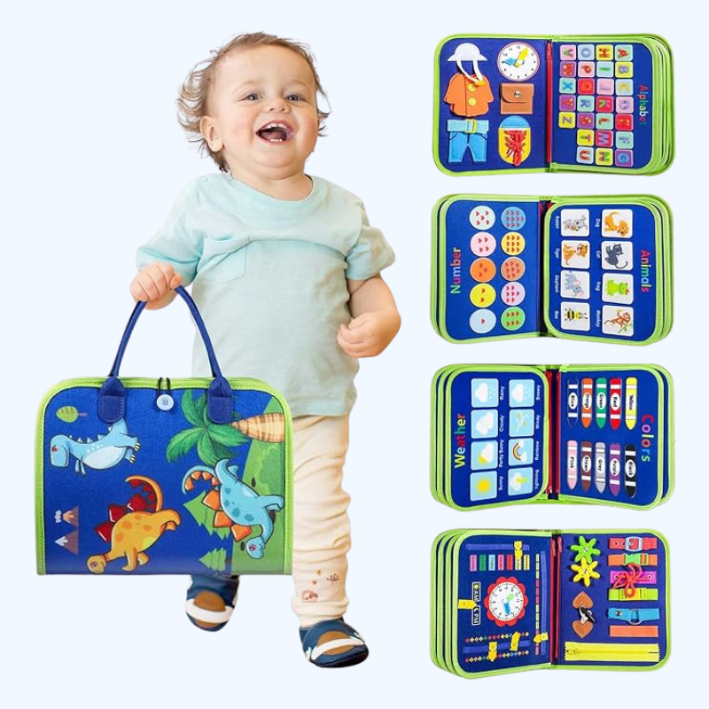 Montessori Busy Board Toy for Children - Educational
